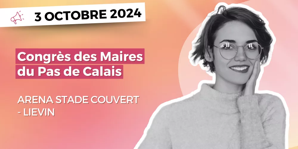 Image annonçant la présence de Citopia au Congrès des Maires du Pas de Calais